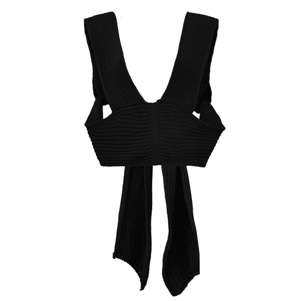 トップス Wrap knit vest - Python 61tW26dj+fL._UY1000_.jpg